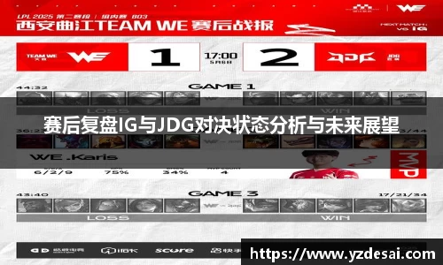 赛后复盘IG与JDG对决状态分析与未来展望
